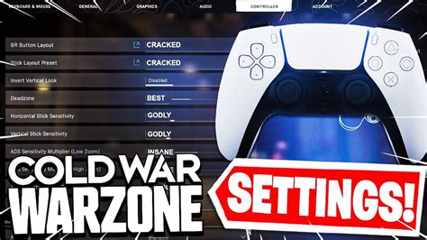 the BEST WARZONE CONTROLLER SETTINGS in Season 2 (PC/PS4/PS5/XBOX ...