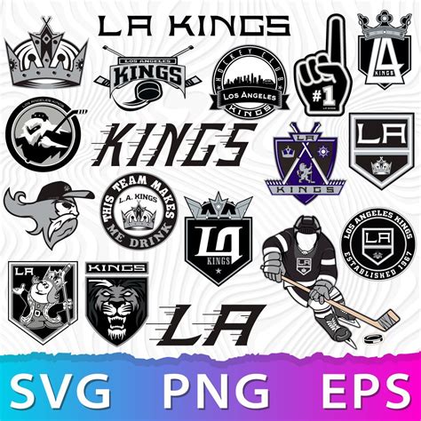 Los angeles kings logo svg la kings png la kings hockey kings nhl – Artofit