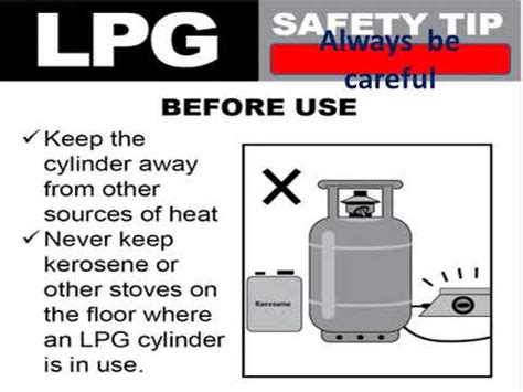 LPG SAFETY TIPS - YouTube