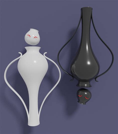 white vase black vase by pInkmoth on Newgrounds