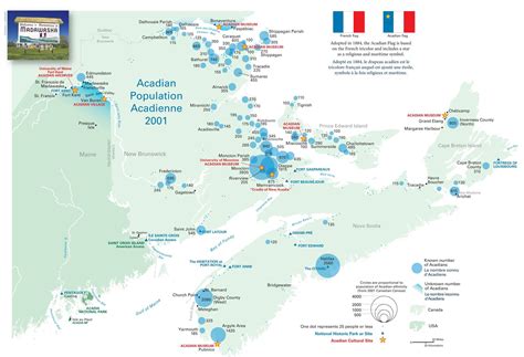 Acadian Map