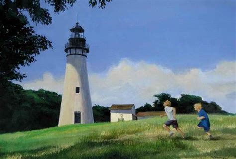 Amelia Island Lighthouse - Bansemer Studio & Gallery of Fine Art