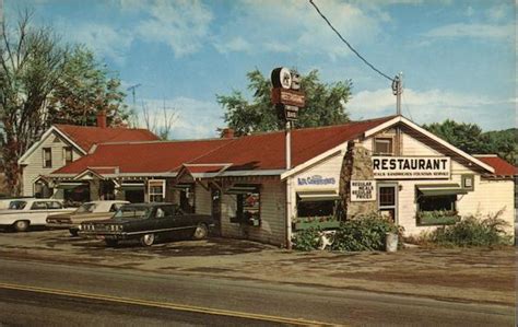 Black Bear Restaurant Pottersville, NY Postcard