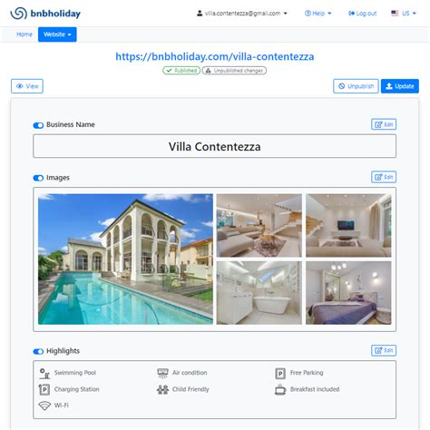 Vacation Rental Website Builder