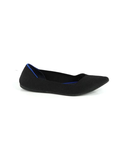 ROTHY'S Solid Black Flats Size 7 - 52% off | thredUP