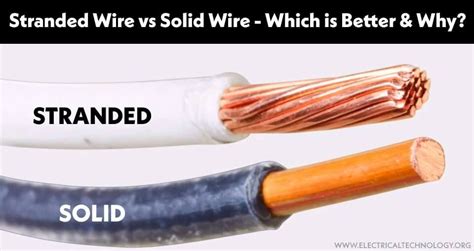 Stranded Wire vs Solid Wire. Which One is Best and Why? | Solid wire ...