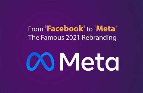 From 'Facebook' to 'Meta' The 2021 Rebranding strategies | ãrtiMedia-Pro