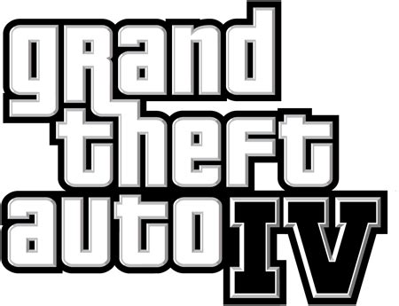 Image - GTA IV Logo Transparent.png - GTA Wiki, the Grand Theft Auto Wiki - GTA IV, San Andreas ...