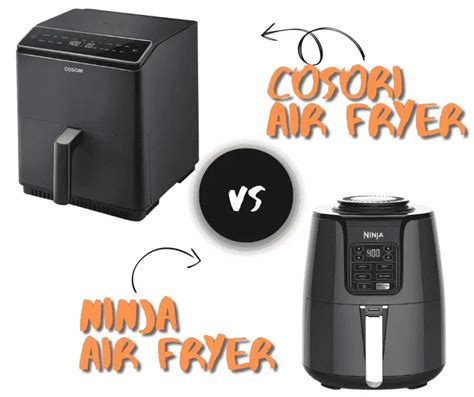 Cosori Vs Ninja Airfryer Professional Optimal Comparison in 2023