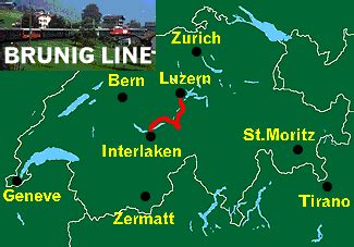 BRUNIG LINE MAP