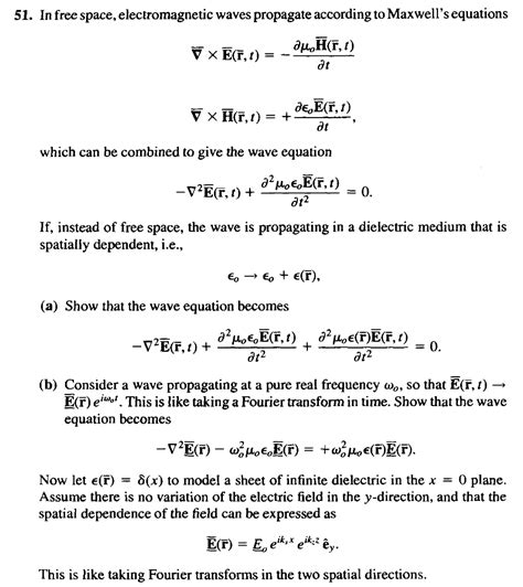 Electromagnetic Wave Equation In Free Space - Tessshebaylo