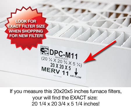 Choose Furnace Filters Sizes Carefully Before Ordering - FURNACE ...