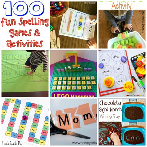 100 FUN Spelling Games and Activities for Kids - Teach Beside Me