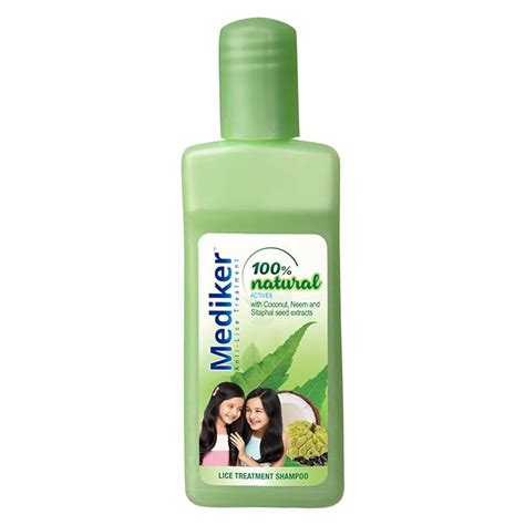 Amazon.com: Mediker Natural Anti-Lice Treatment Shampoo, 50ml - 1 Pack ...