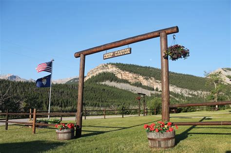 Choteau, Montana Area Around Deep Canyon Guest Ranch