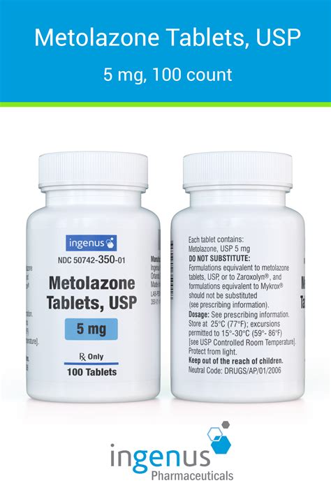 Metolazone Tablets, USP - RiconPharma