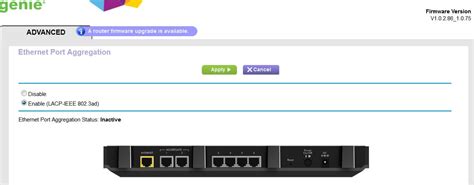 Solved: Port aggregation - NETGEAR Communities