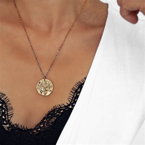 Zodiac Pendant Necklace | Constellation | Horoscope | 18K Gold Vermeil