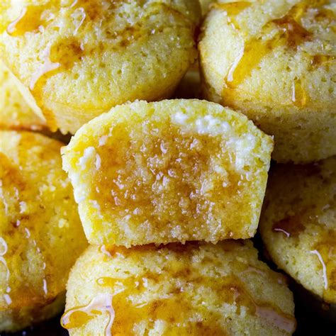 Sweet Cornbread Muffins {super moist!} | High Heels and Grills