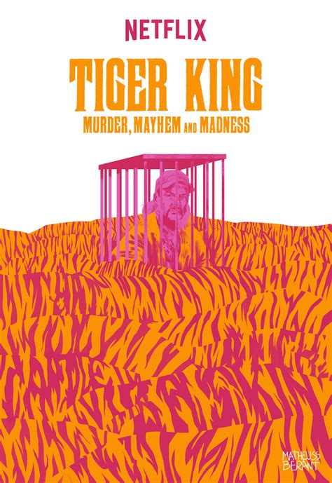 ArtStation - TIGER KING - Fanart Poster