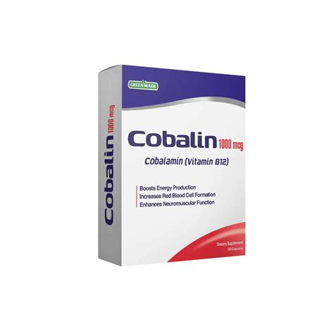 GREEN MADE Cobalin (Cobalamin Vitamin B12) 1000mcg - CITYPARA