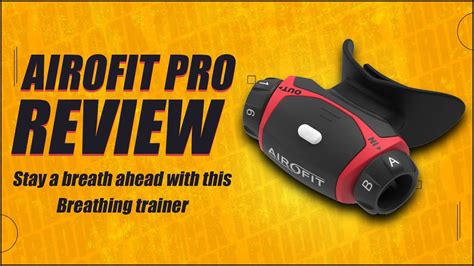 Airofit Pro Breathing trainer Review: Indulge gadgets - YouTube