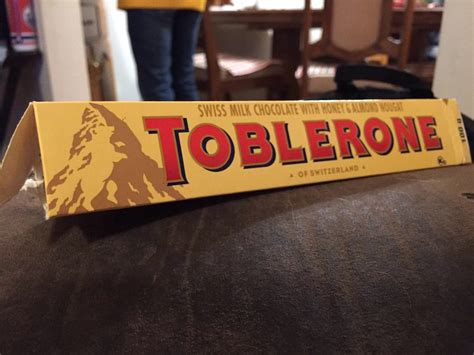 The Bear Hidden in the Toblerone Chocolate Logo