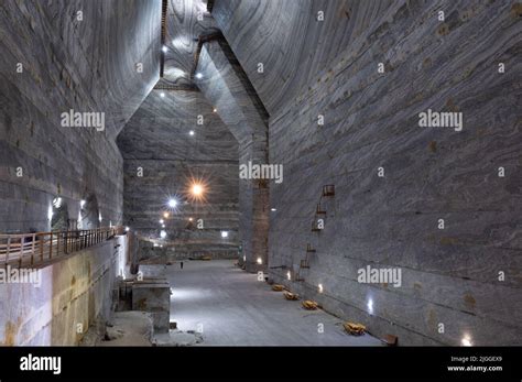 The Slanic Prahova salt mine, 1 hour from Bucharest, is closed for extraction but is a popular ...