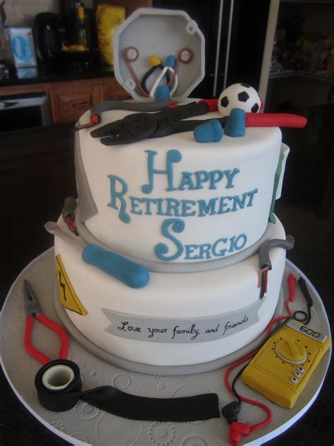 Electrician's Retirement - CakeCentral.com