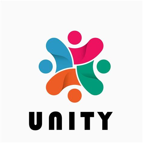 unity diversity logo design concept 28272988 Vector Art at Vecteezy