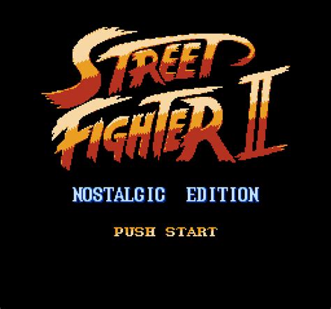 Street Fighter II Nostalgic Edition (NES Tech Demo) : Parisoft Games : Free Download, Borrow ...