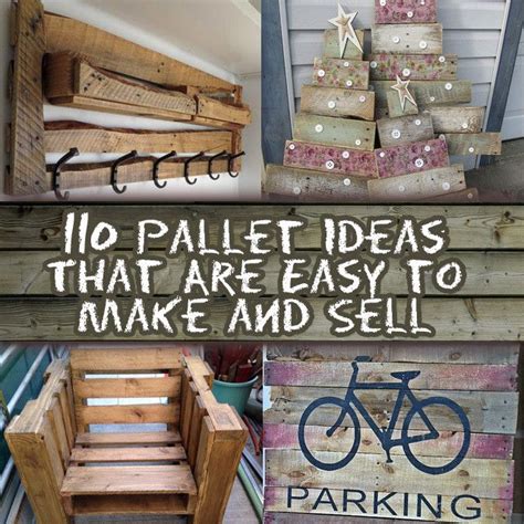 110 DIY Pallet Ideas for Projects That Are Easy to Make and Sell | Pallet projects diy easy ...