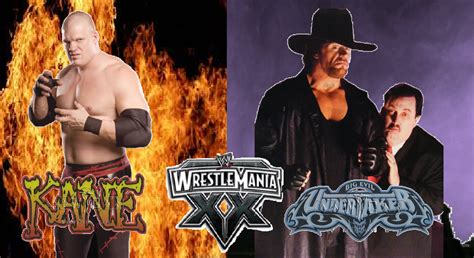 WWE Wrestlemania XX Kane Vs Undertaker by alexb22 on DeviantArt