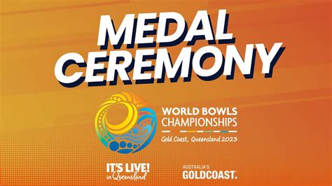 2023 World Bowls Championships - First Medal Ceremony - YouTube