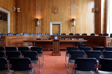 United States Senate Committee Hearing Room Stock Photo - Download ...