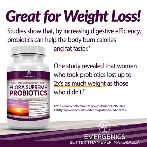 Evergenics Flora Supreme Probiotics (Great for Weight Loss ...