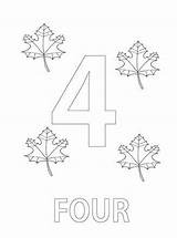 Number four Coloring Page Coloring page  Coloring pages Printable sketch template