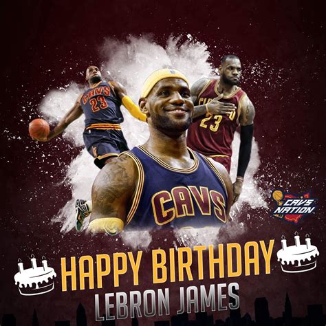 Cavs Nation on Twitter: "Happy 32nd Birthday to the King of the NBA ...