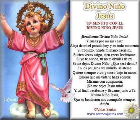 ® Oraciones y Devociones - Blog Católico ®: ESTAMPAS CON ORACIONES AL DIVINO NIÑO JESÚS