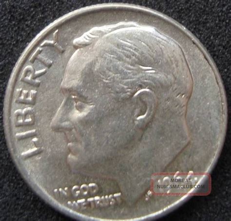 1964 Us Silver Dime. 10 Cent Coin (our 03)