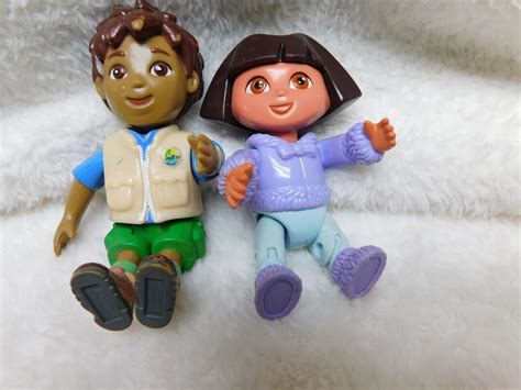 Mattel Diego & Dora Explorers Toy Action Figures - Etsy