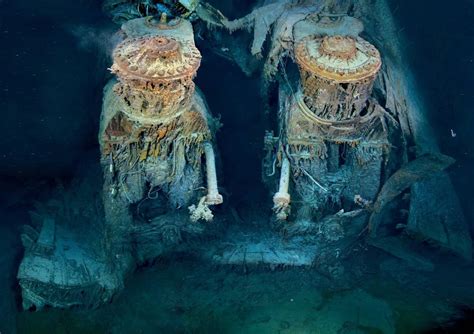 Did you know... Titanic's Reciprocating engines are still upright on ...