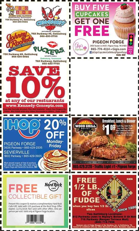 Smoky mountains pigeon forge coupons gatlinburg discount coupons – Artofit