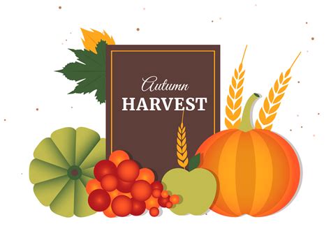 Free Autumn Harvest Vector Elements 162609 Vector Art at Vecteezy