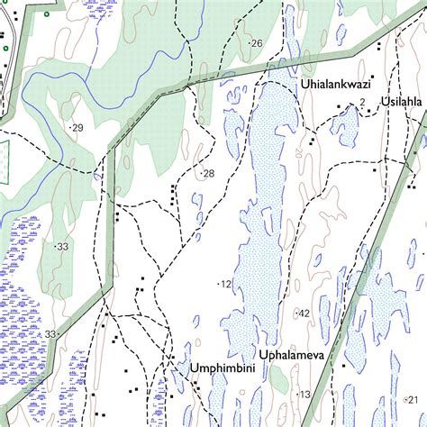 2732BB BLACK ROCK Map by Chief Directorate: National Geo-spatial Information | Avenza Maps