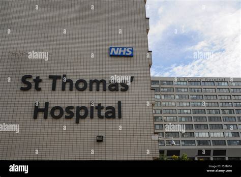 St Thomas Hospital London Stock Photo - Alamy