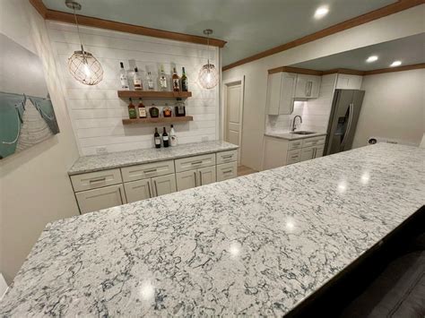 Silestone Pietra Countertop for Wet Bar