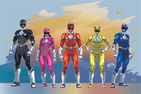 ArtStation - MMPR redesign 2021