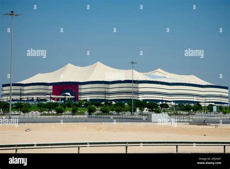 Al Bayt Stadium - Qatar Stock Photo - Alamy