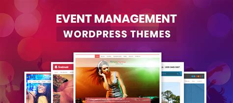 5+ Event Management WordPress Themes (Free and Paid) | FormGet